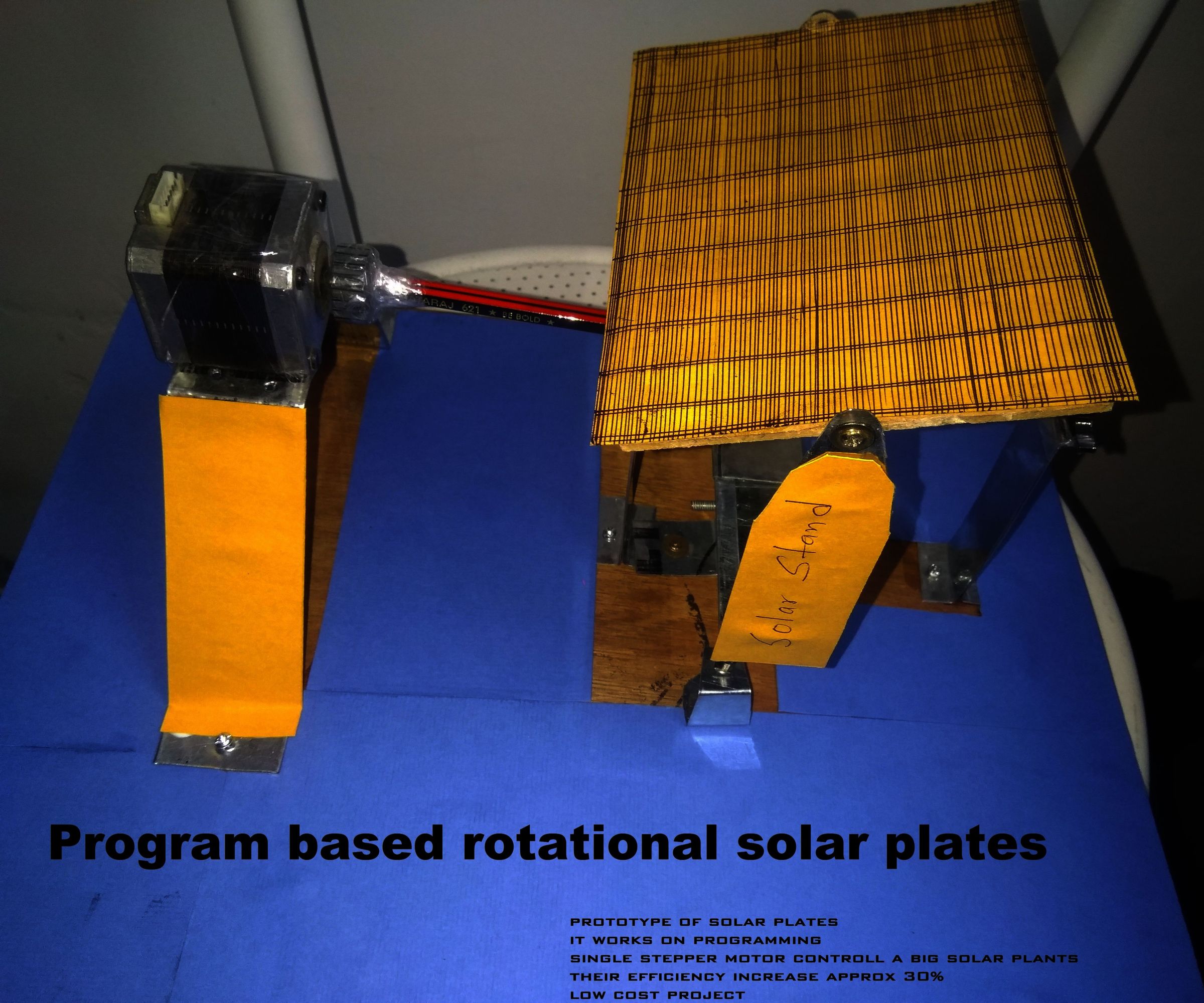 Program Based Rotational Solar Plates
