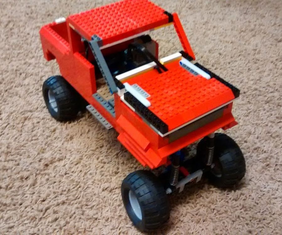 RC Lego Truck With Manual Transmission
