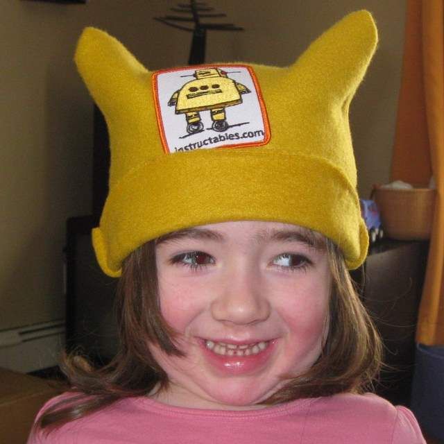 Super Easy Fleece Hat