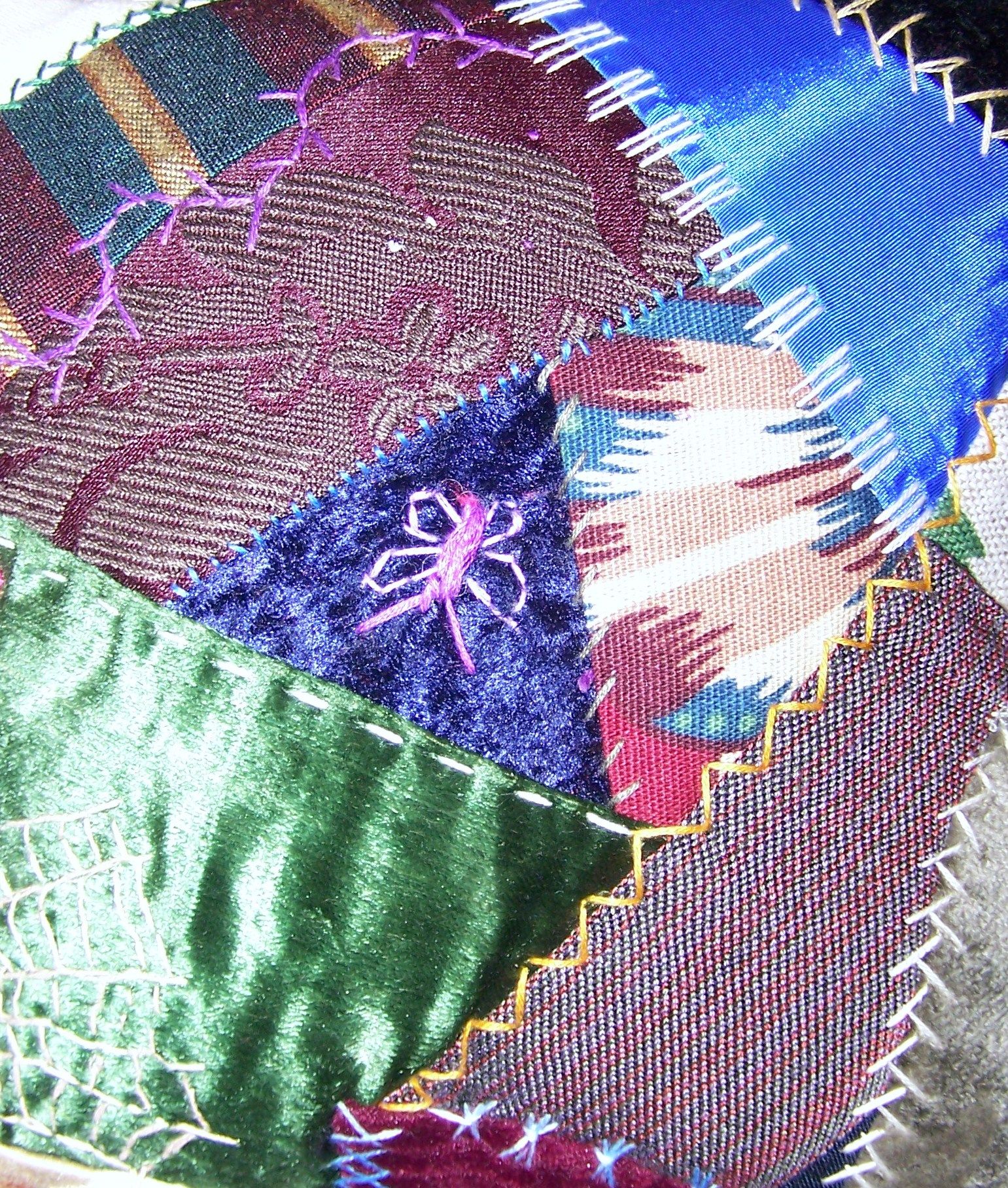 Hand Embroidered Crazy Quilt Pillows Instructables