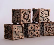 Steampunk Dice