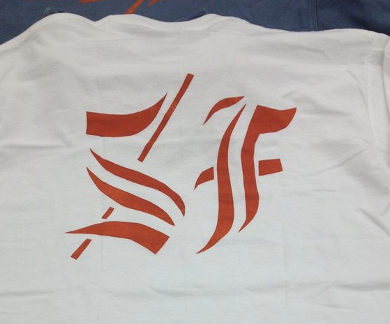 Silk Screening 10 Shirts in 2-3 Places Each for a Distressed Look