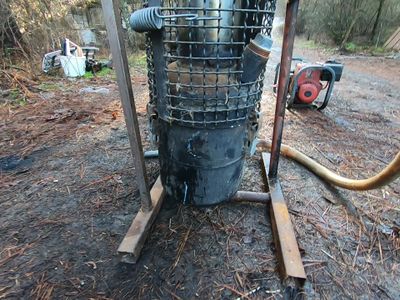 Using Wood to Fuel a Generator! (How to Build a Wood Gasifier W ...