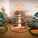 Easy three piece flat pack Christmas tree