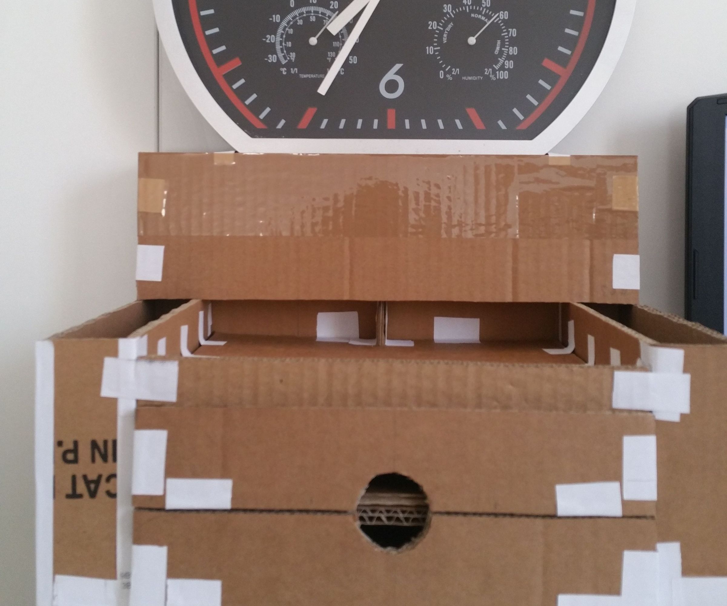 Cardboard Home Desk Organizer