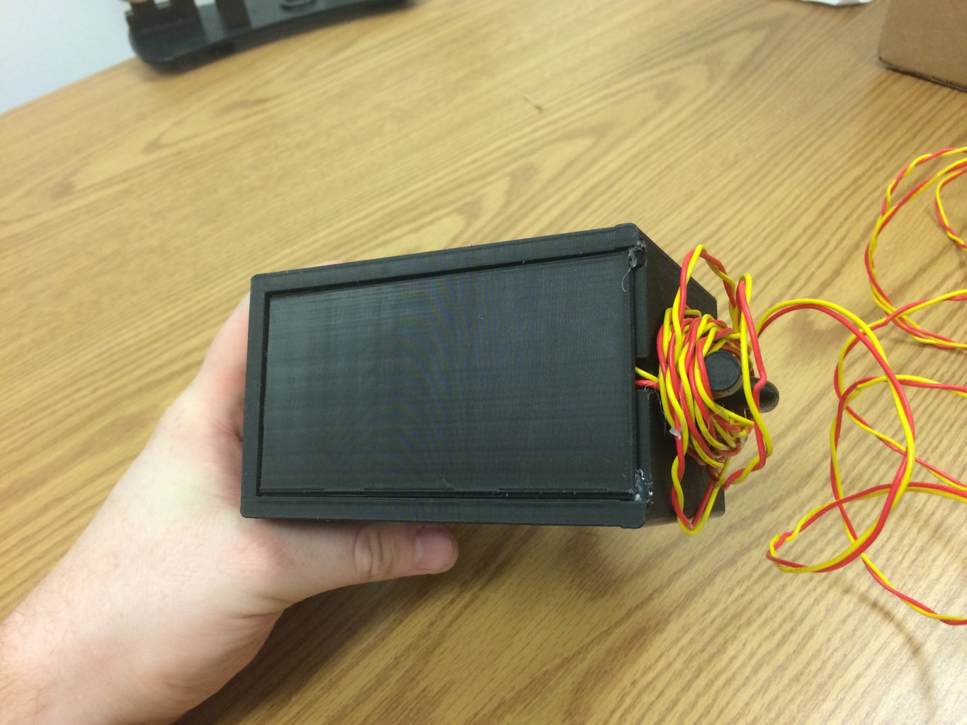 Package Electronics in the 3D Printed Case