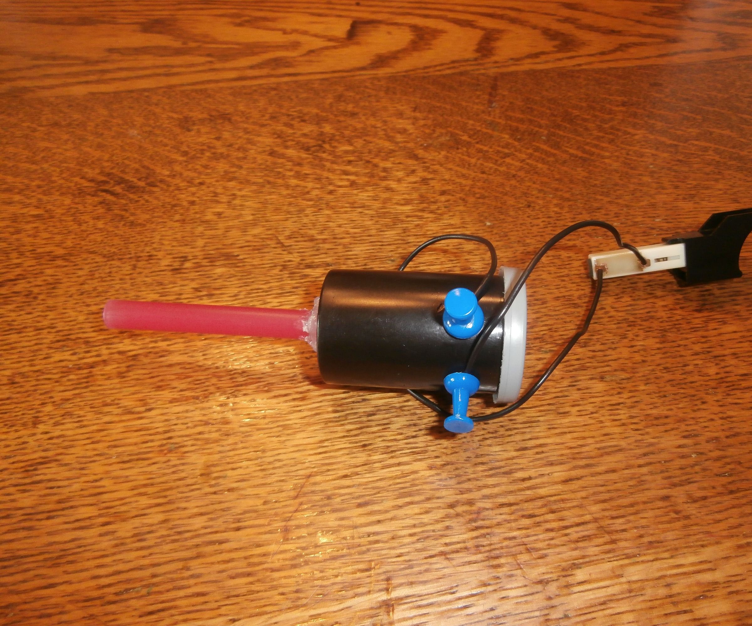 Alcohol powered rocket launcher