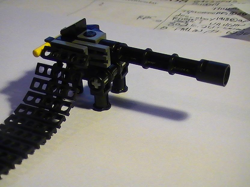 Realistic LEGO Minigun