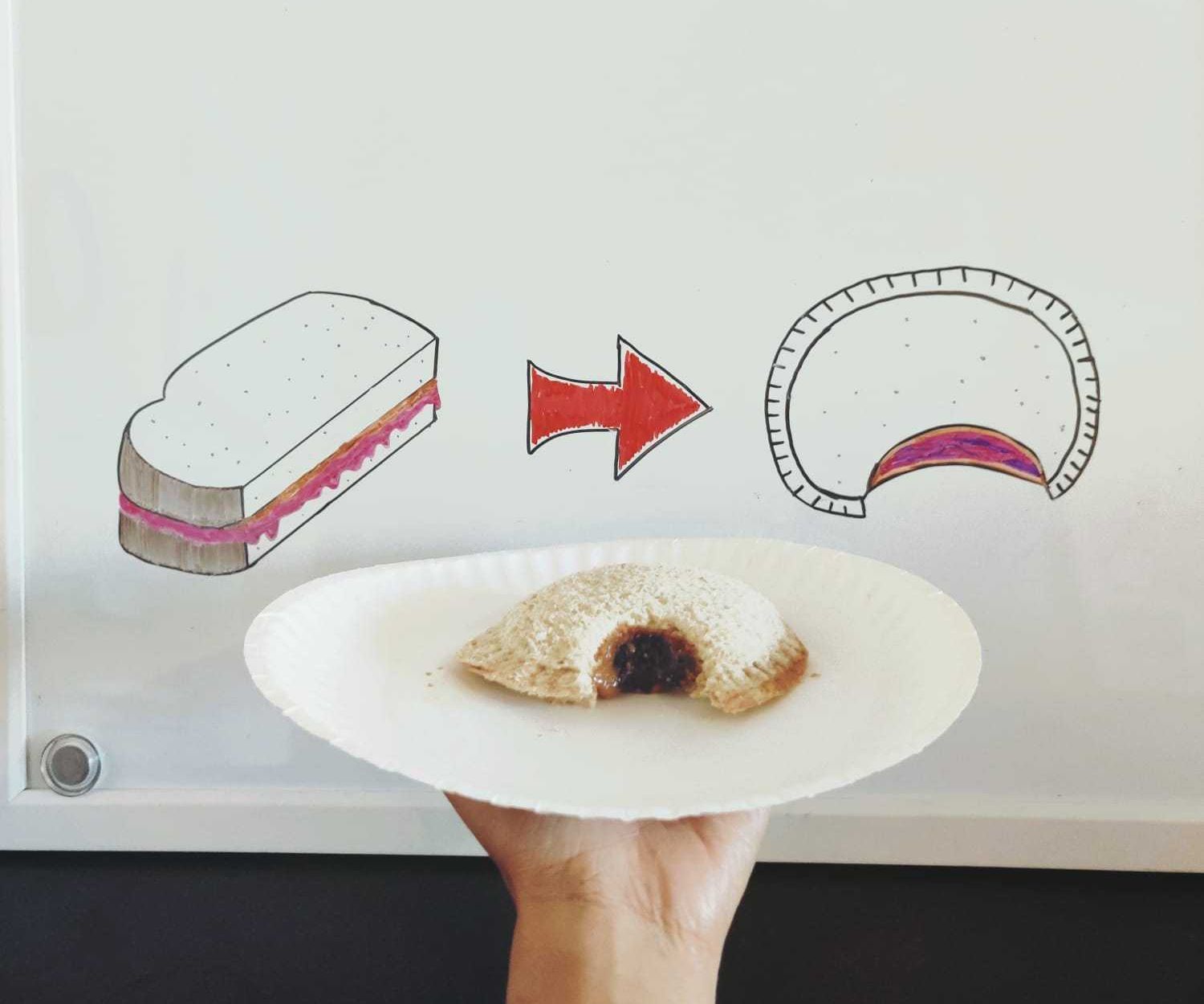 How to Make 'Uncrustables' Peanut Butter and Jelly Sandwiches.