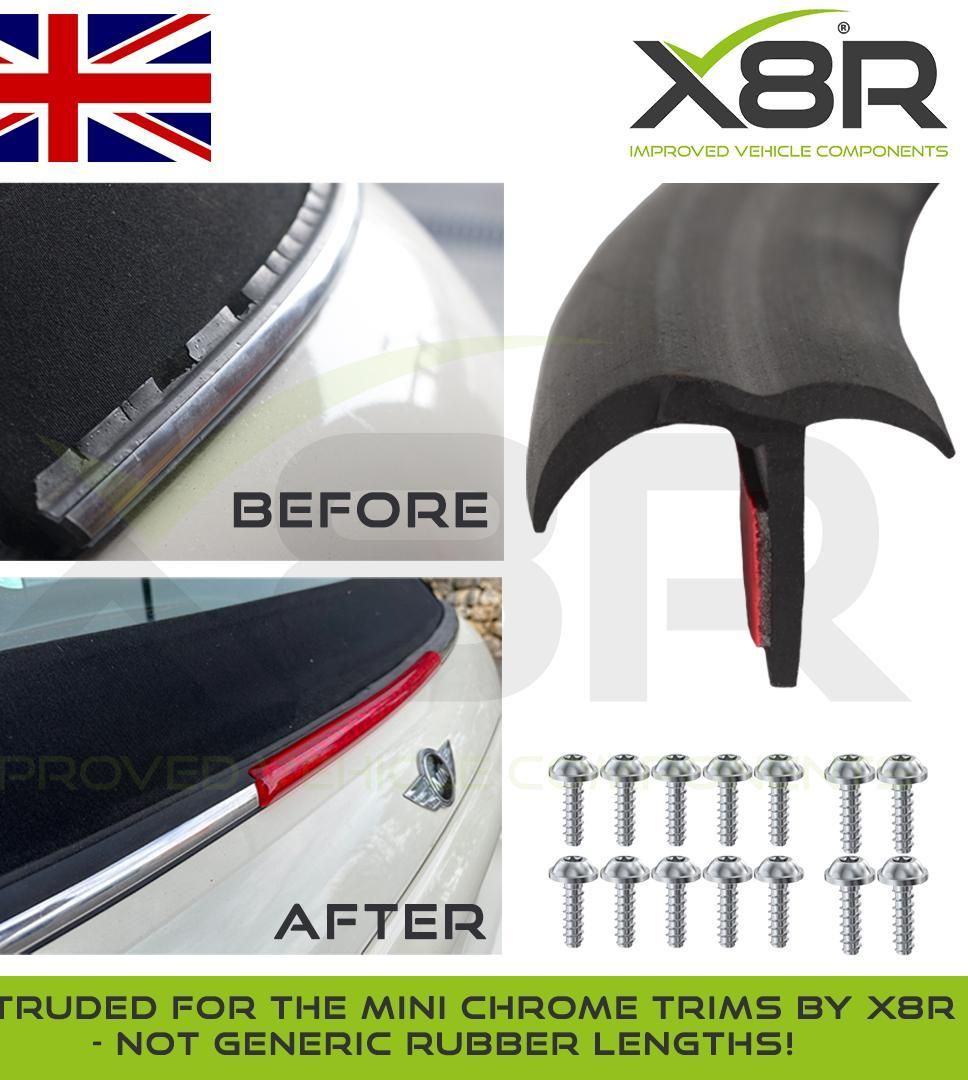 Mini R52 R57 Improved Rubber Roof Seals