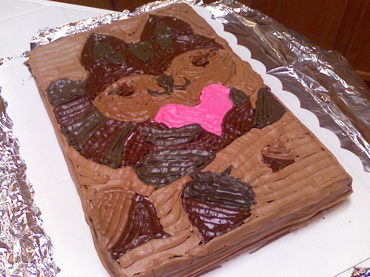 Cake Decorating Stencil