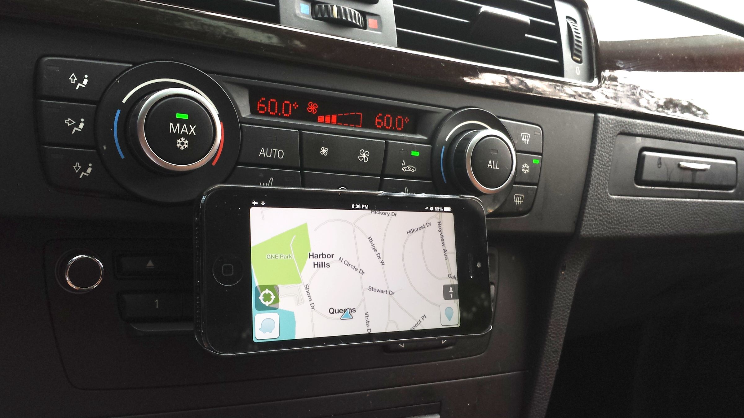 Magnetic Car Mount for IPhone, Droid and Other Smartphones