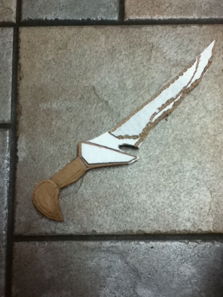 How to Make a Skyrim Orcish Dagger (no Pepakura)