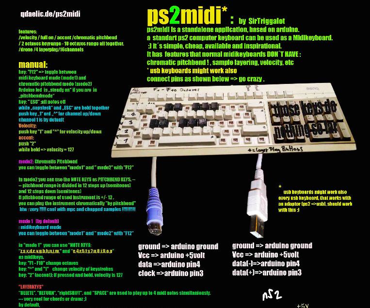 ps2midi VERSION 2 !!!!!  