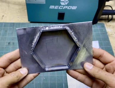 Hexagon HDPE Press Base