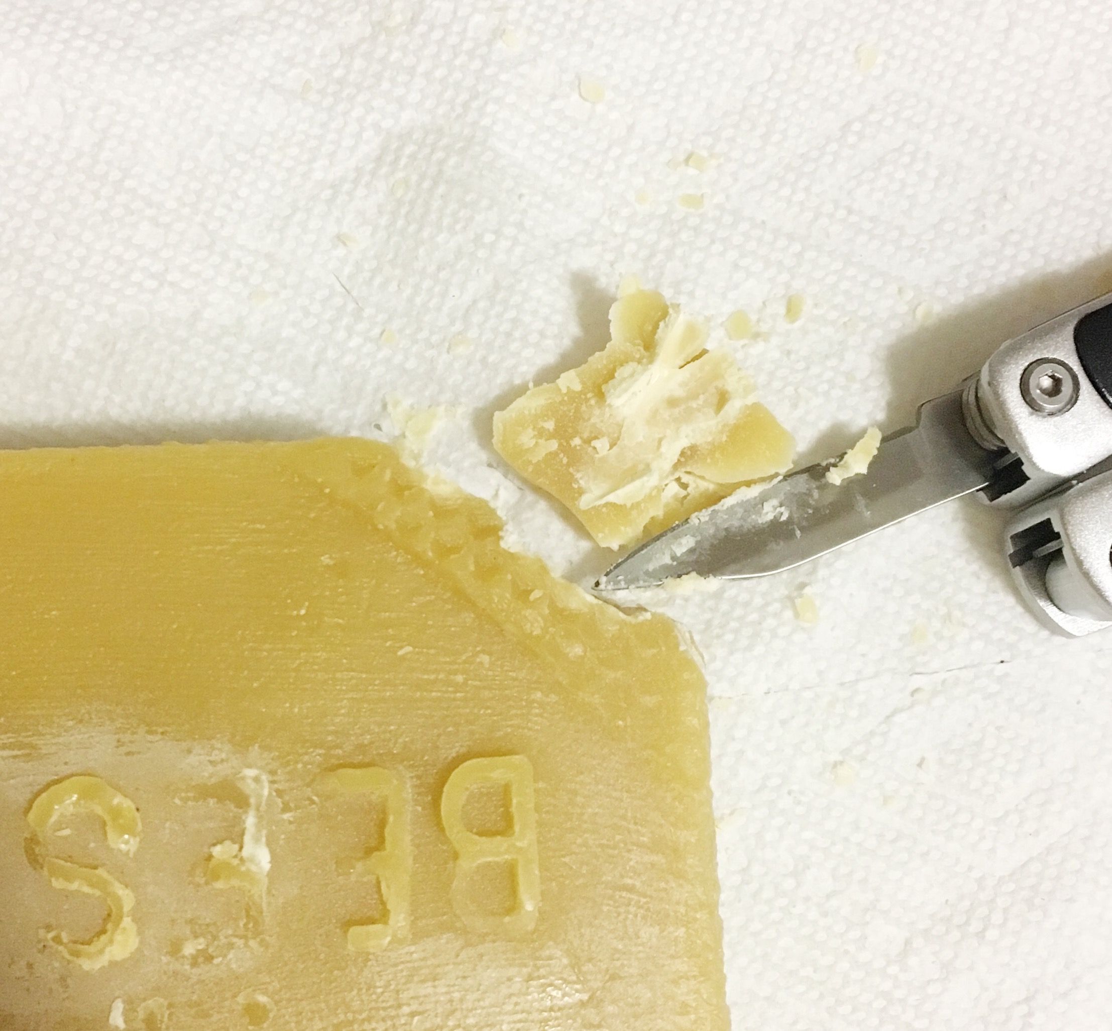 How to Cut Beeswax Blocks 4 Steps Instructables