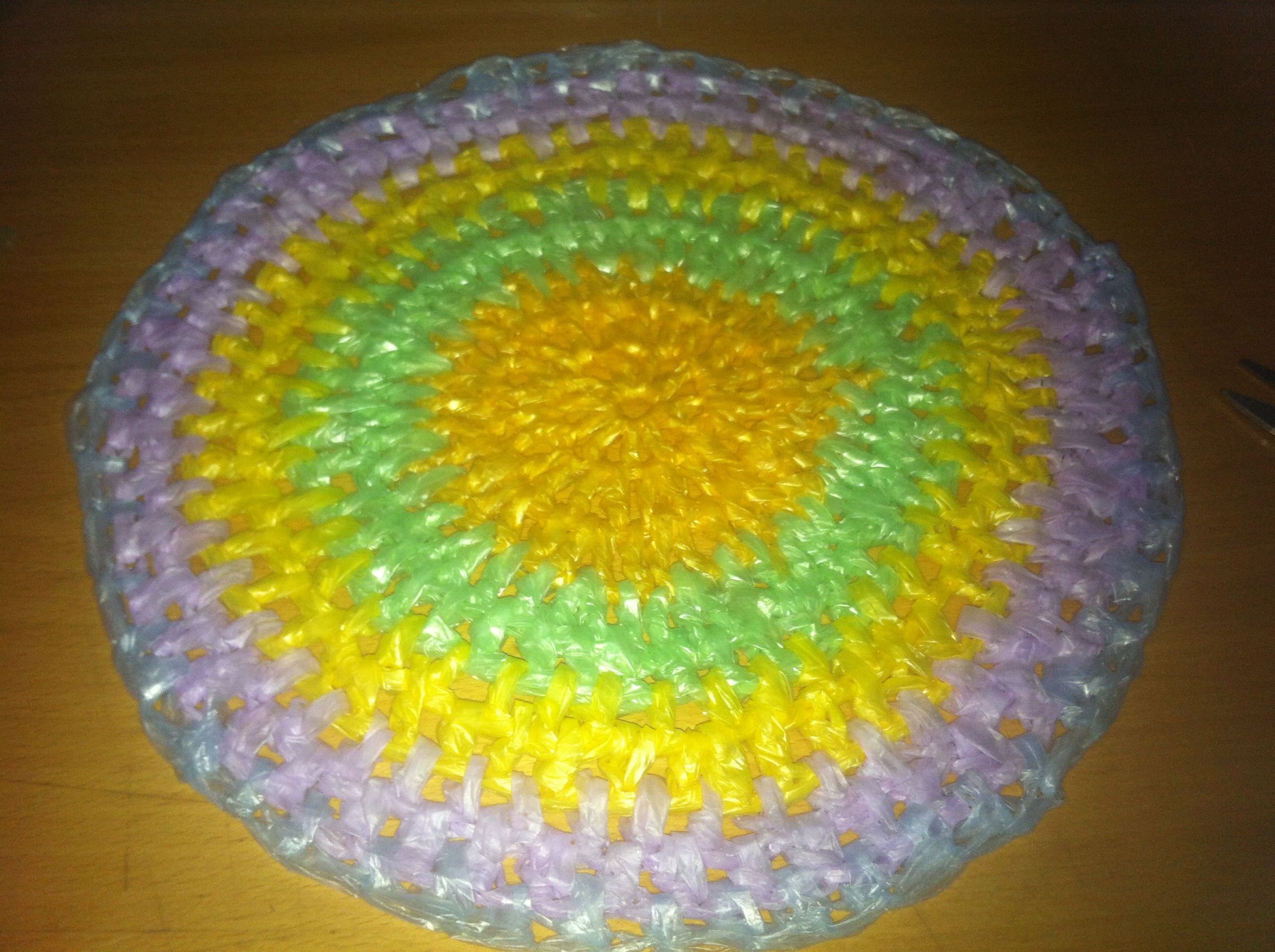 Crochet Placemats(reusing Plastic Bags) Instructables