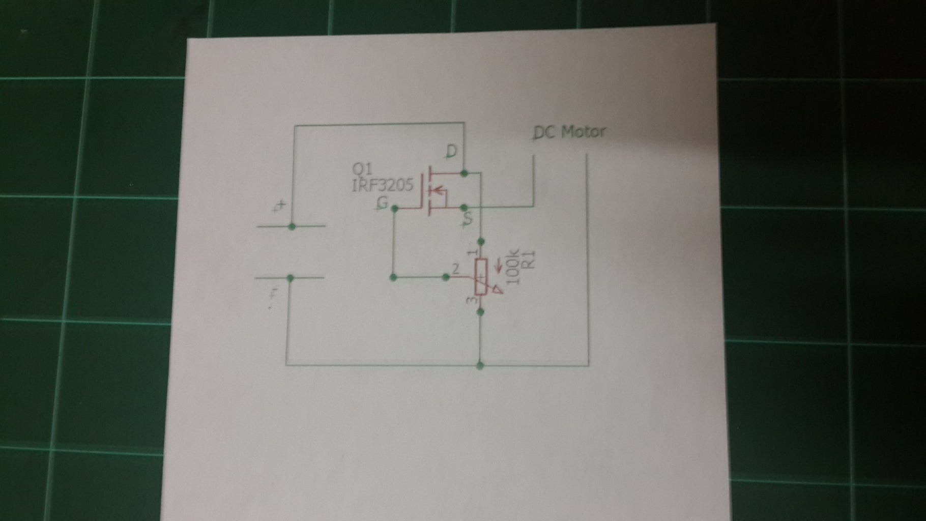 DC Motor Speed Controller : 9 Steps (with Pictures) Circuit Diagram