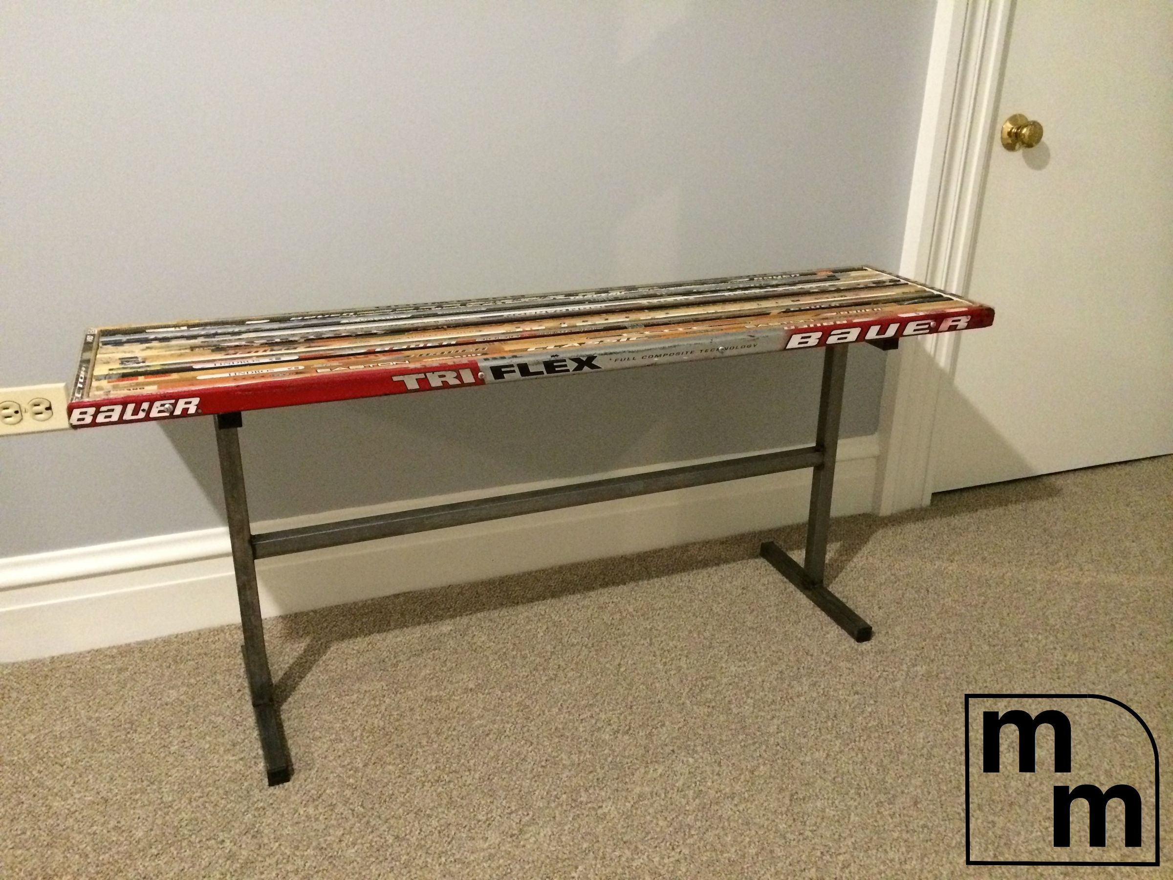 Hockey Stick Bench