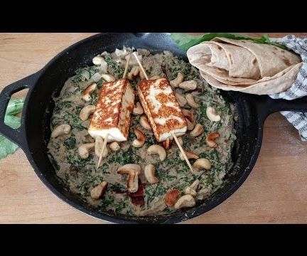 Mustard Greens Recipe - Sarson Stir Fry - Sarson Ka Saag - Sarson Da Saag