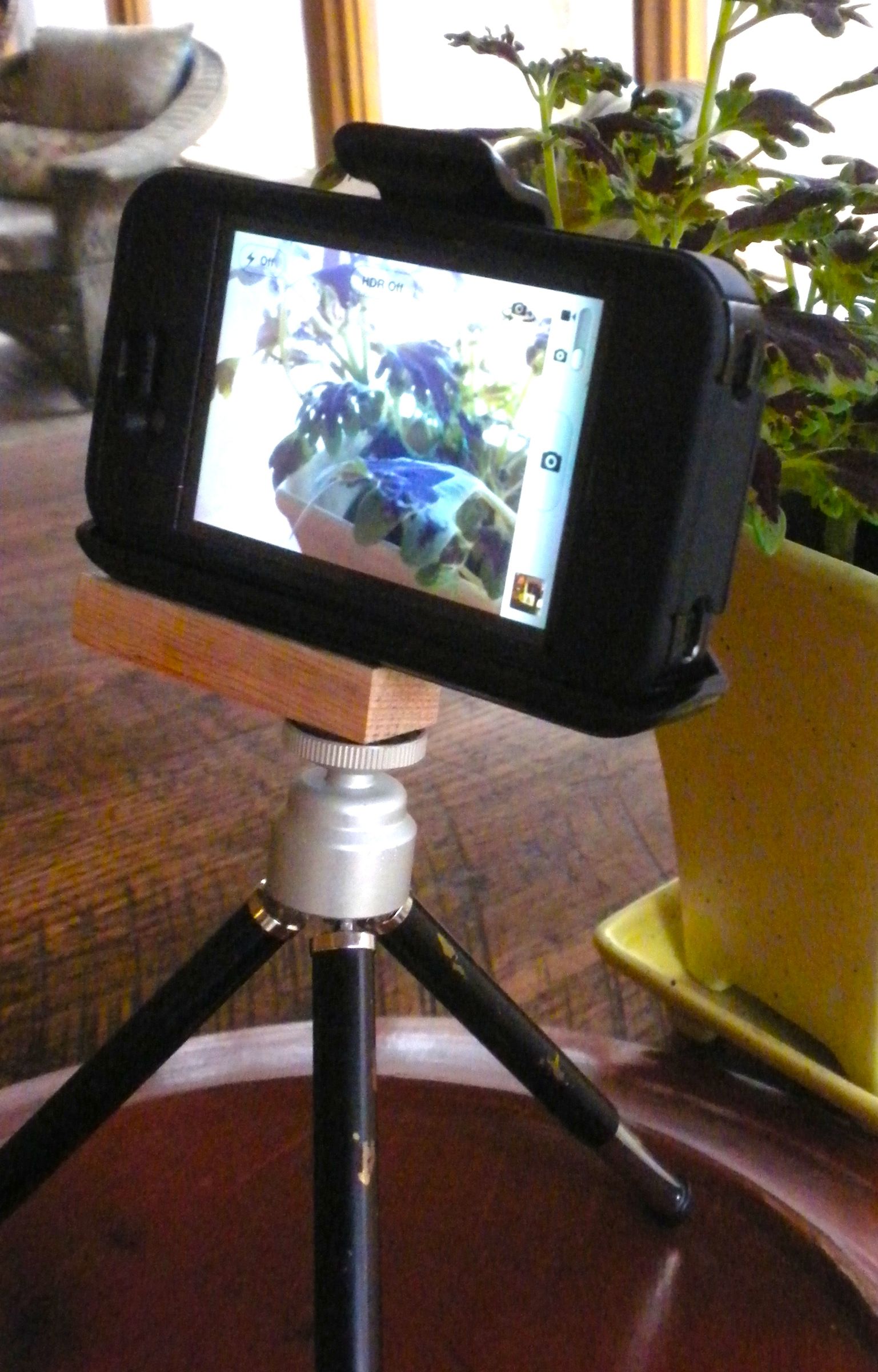 IPhone Tripod Mount From OtterBox Holster