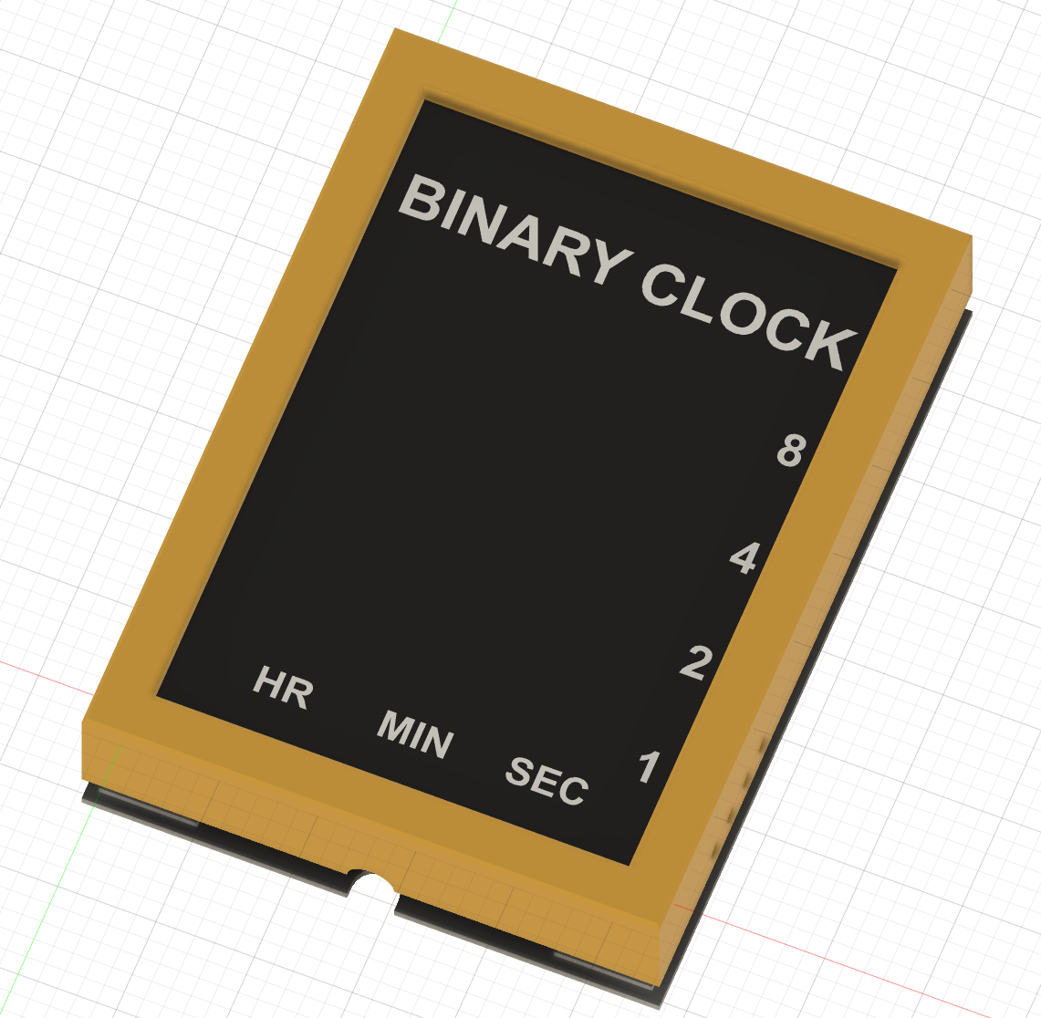 3d Printable LED Binary Clock 6 Steps (with Pictures) Instructables