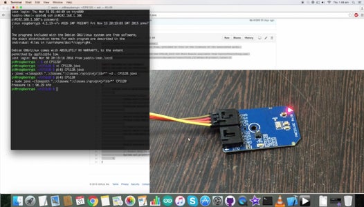 Pressure Measurement Using CPS120 and Raspberry Pi : 4 Steps ...