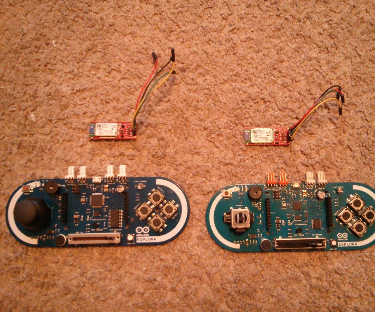 Bluetooth Communication Between Two Arduino Esploras