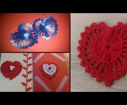 Crochet Heart - Decoration for Valentine's Day