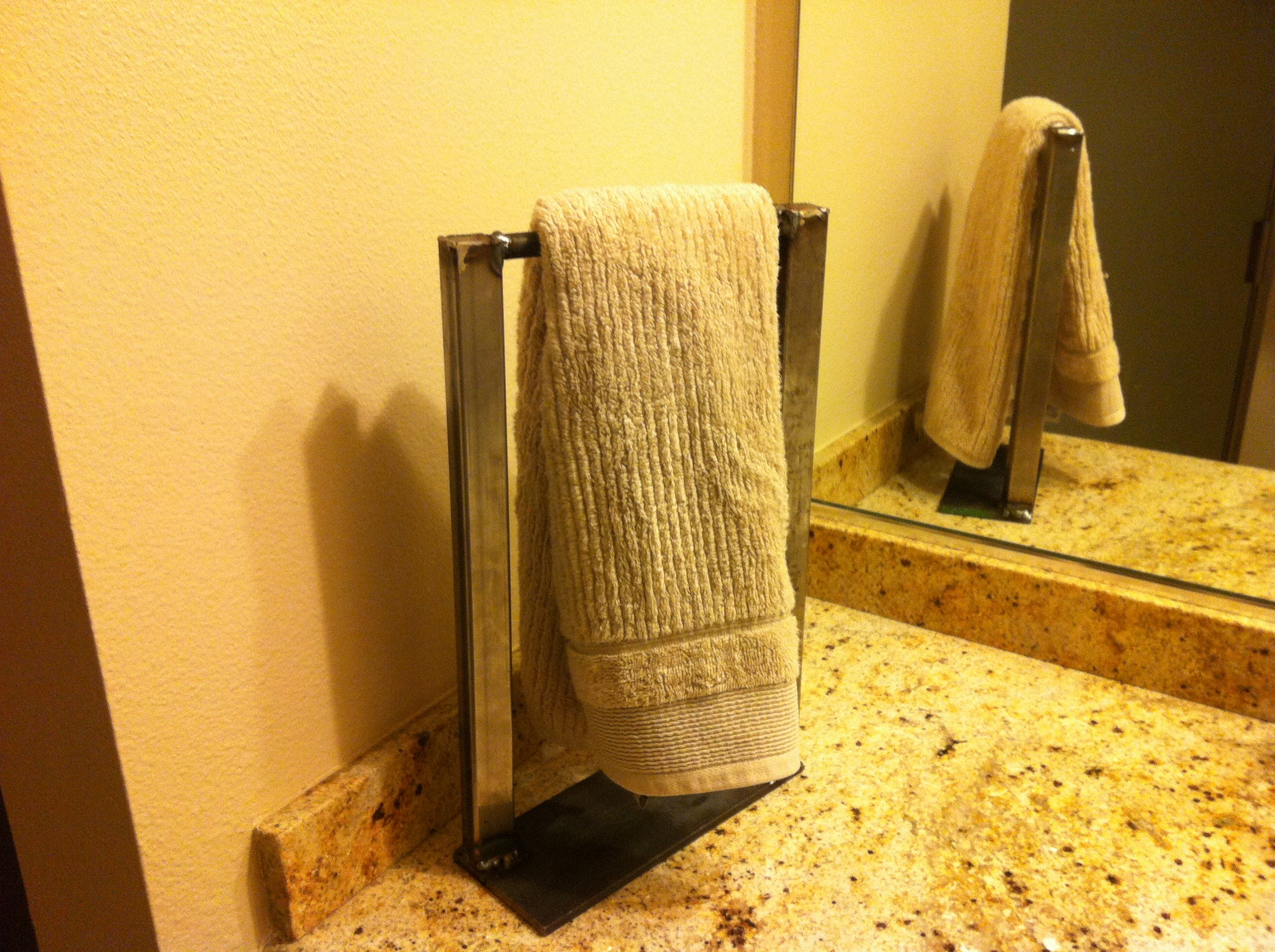 Hand Towel Rack I Made It at 5 Steps Instructables