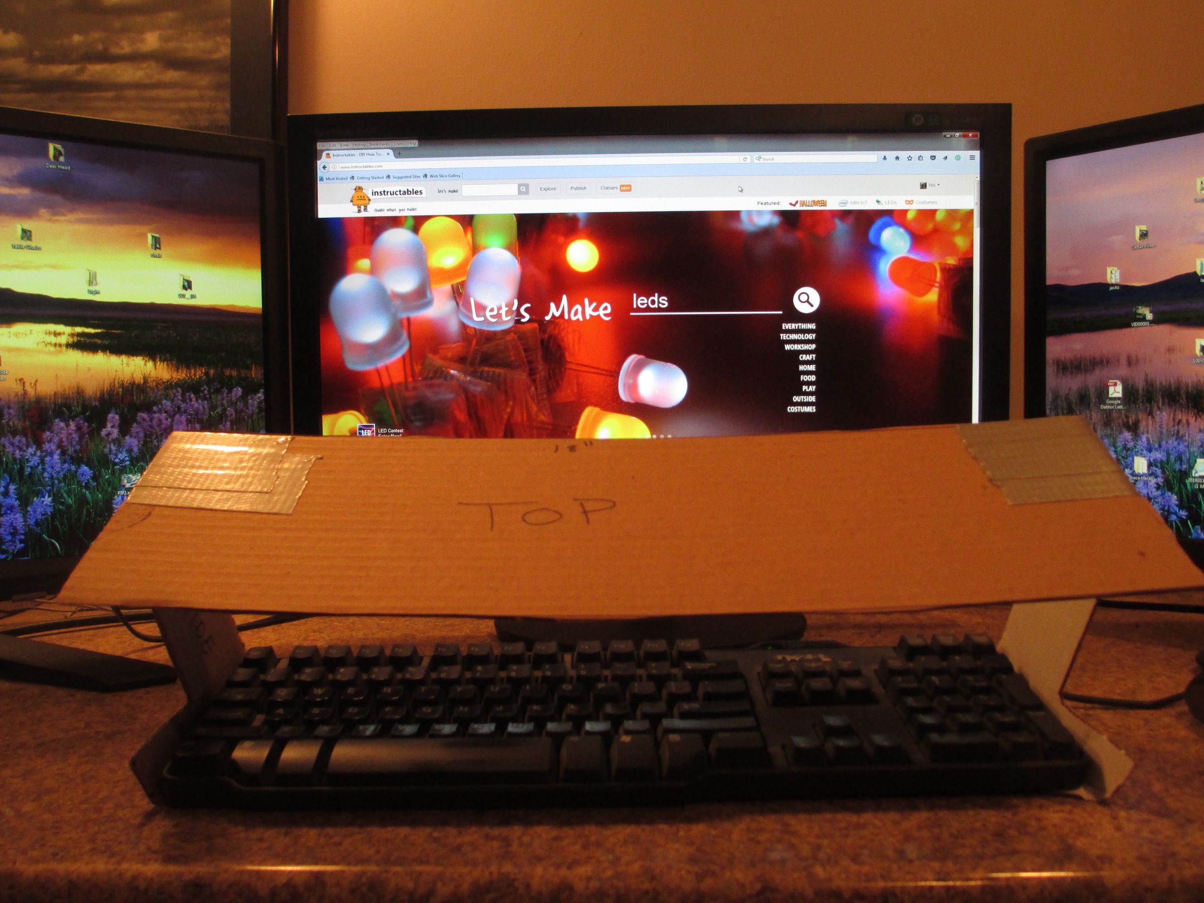 Cardboard Keyboard Cover 9 Steps (with Pictures) Instructables