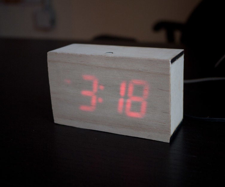 Wooden LED Clock 5 Steps (with Pictures) Instructables