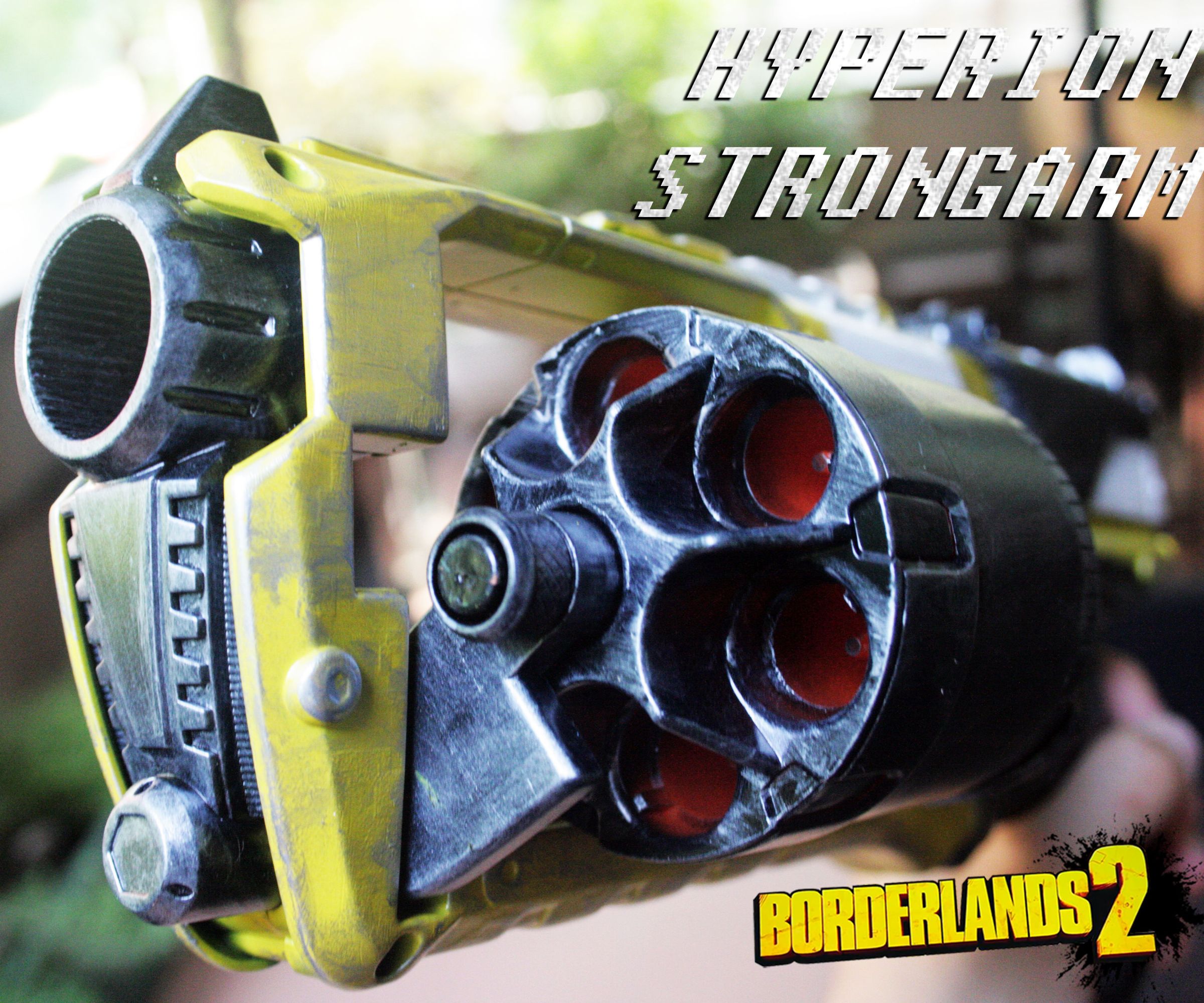 Nerf Strongarm Borderlands 2 Hyperion Gun Replica