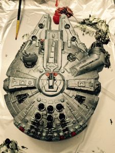 Candy Millennium Falcon (Now With More Detals)