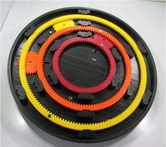 Mount the Geared-Rings