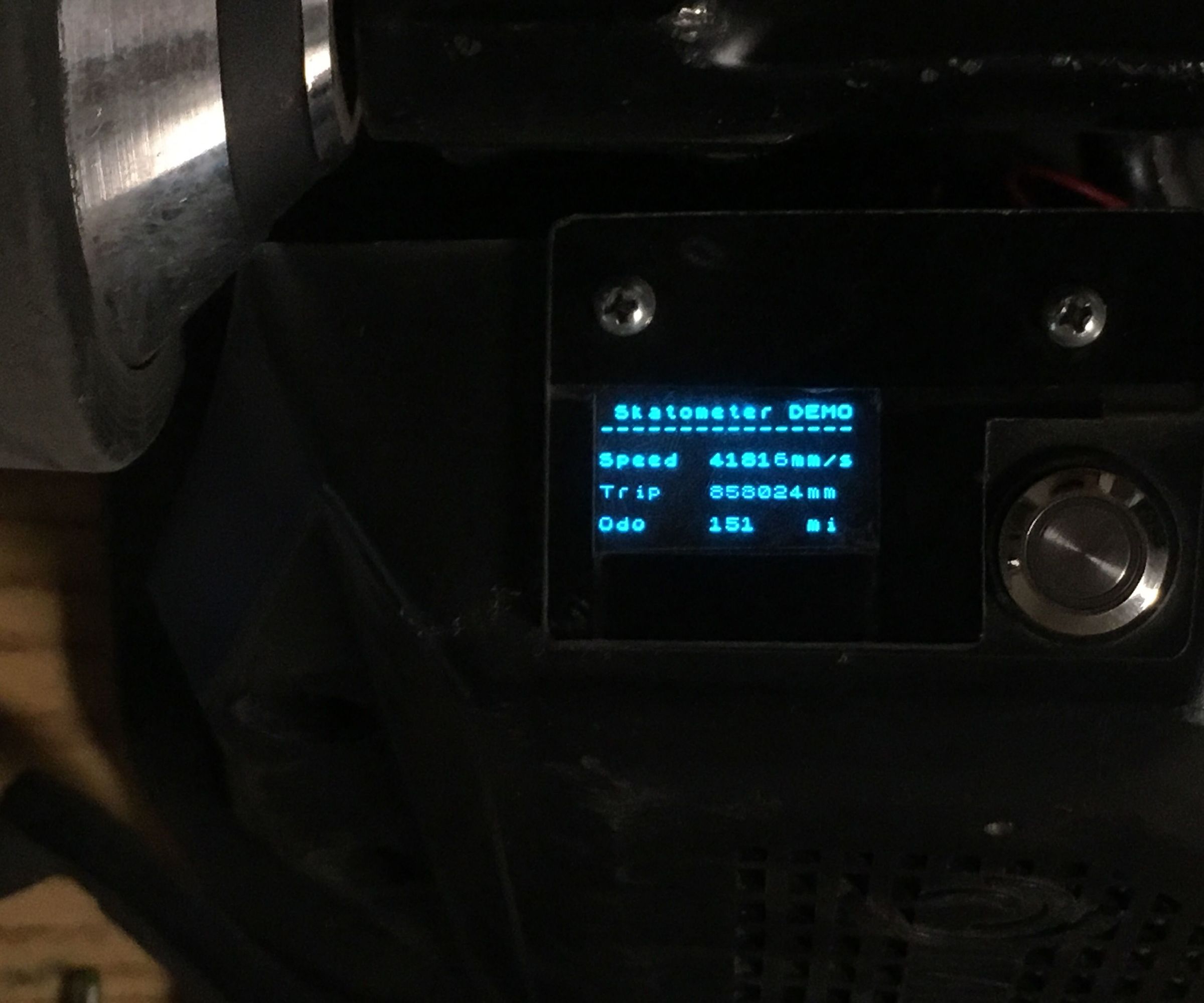 Electric Skateboard Odometer