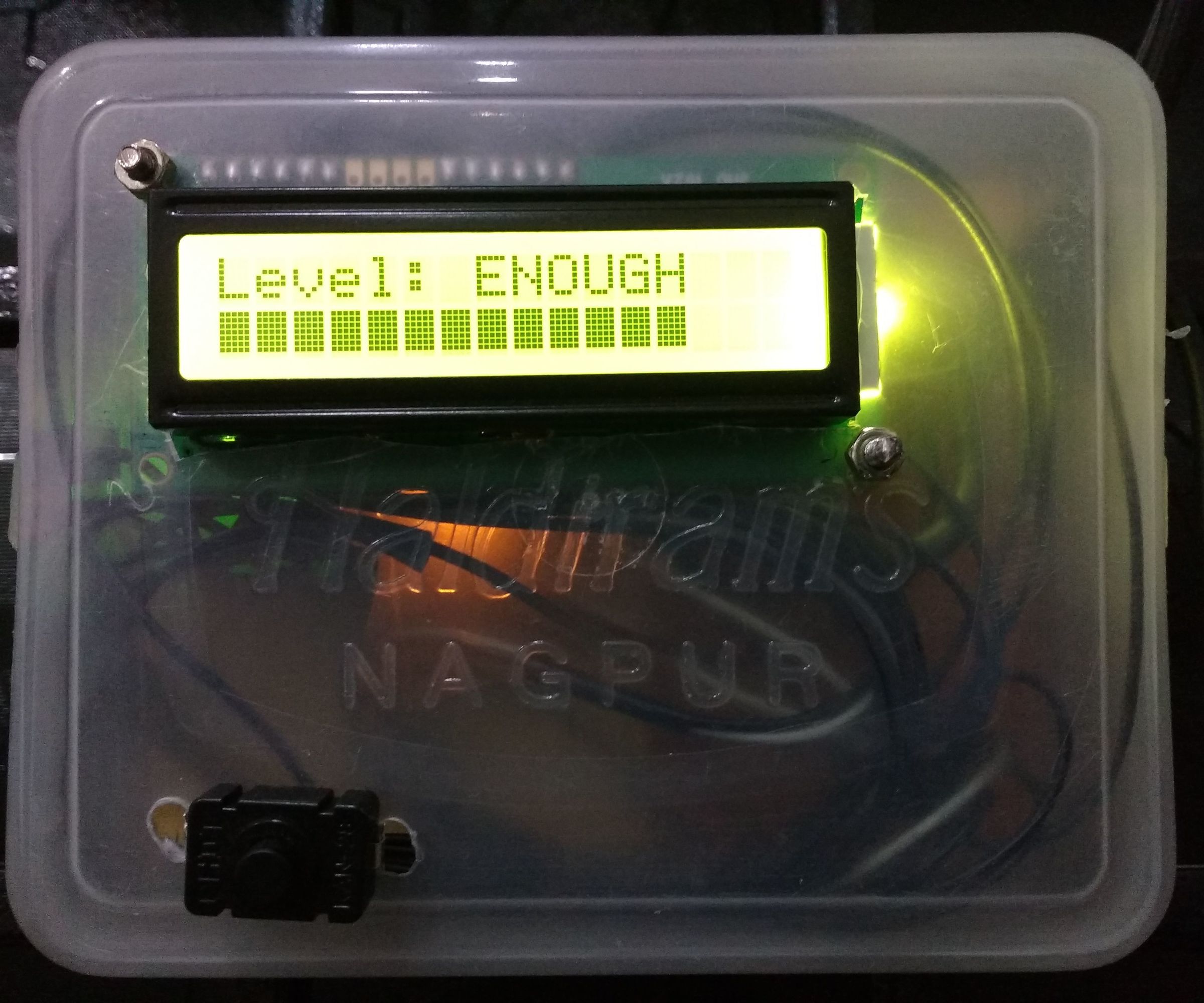 Water Level Indicator Cum Notifier