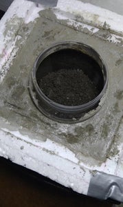 Pour Cement Into the Mold