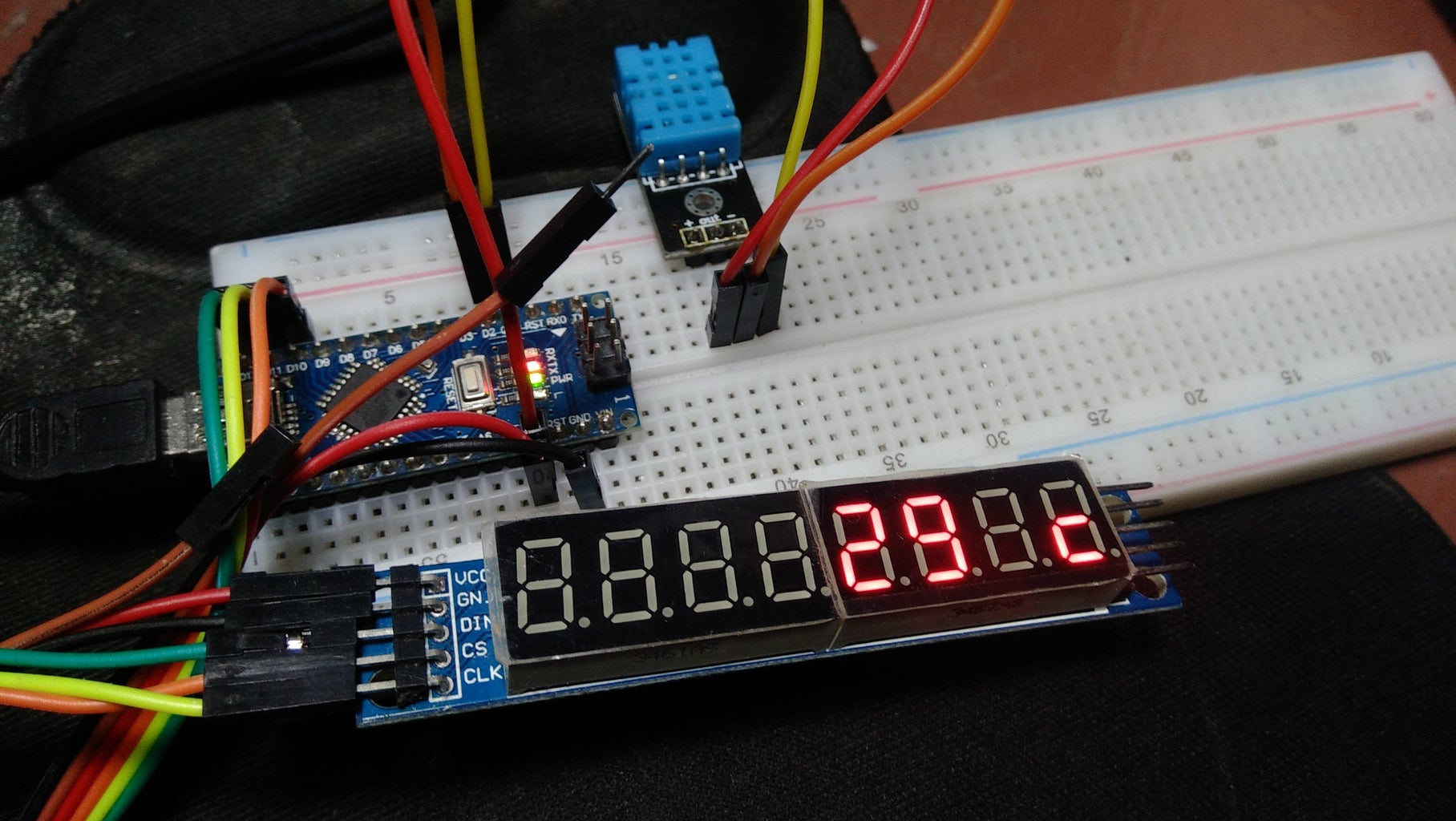 How to Make a Digital Thermometer #1 : 4 Steps Circuit Diagram