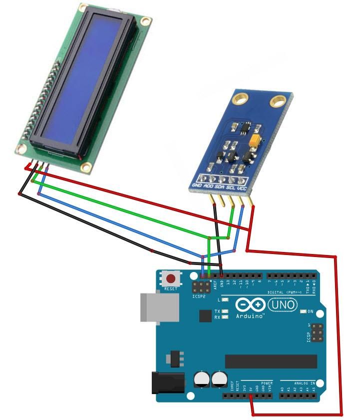 Arduino Light Meter Example Simple Lux Meter - DIY Light Intensity Meter