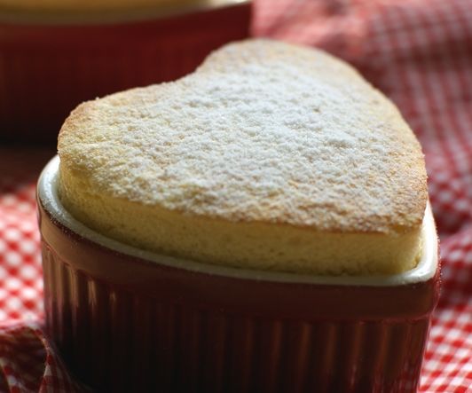 薄如蝉翼的香草舒芙蕾