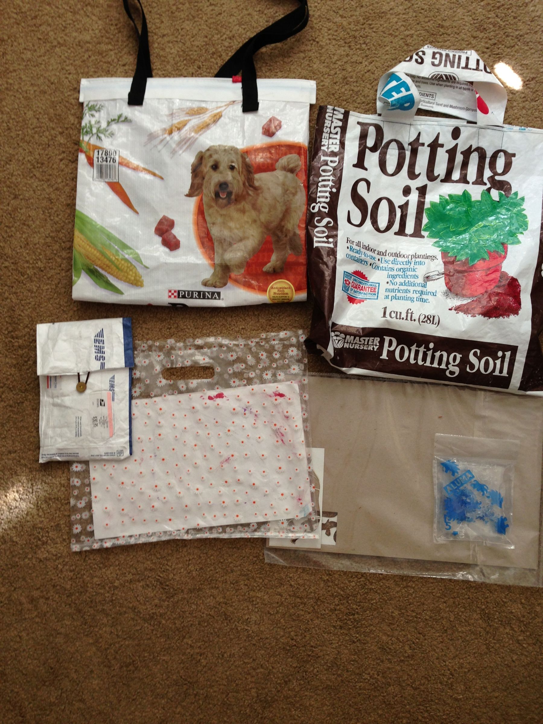 Upcycling Different Materials Into Bags