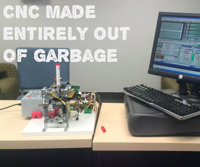 CNC Made From Garbage