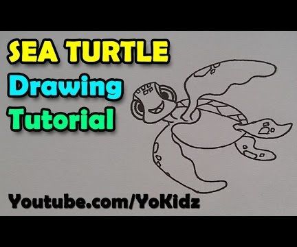 How to Draw Sea Turtle