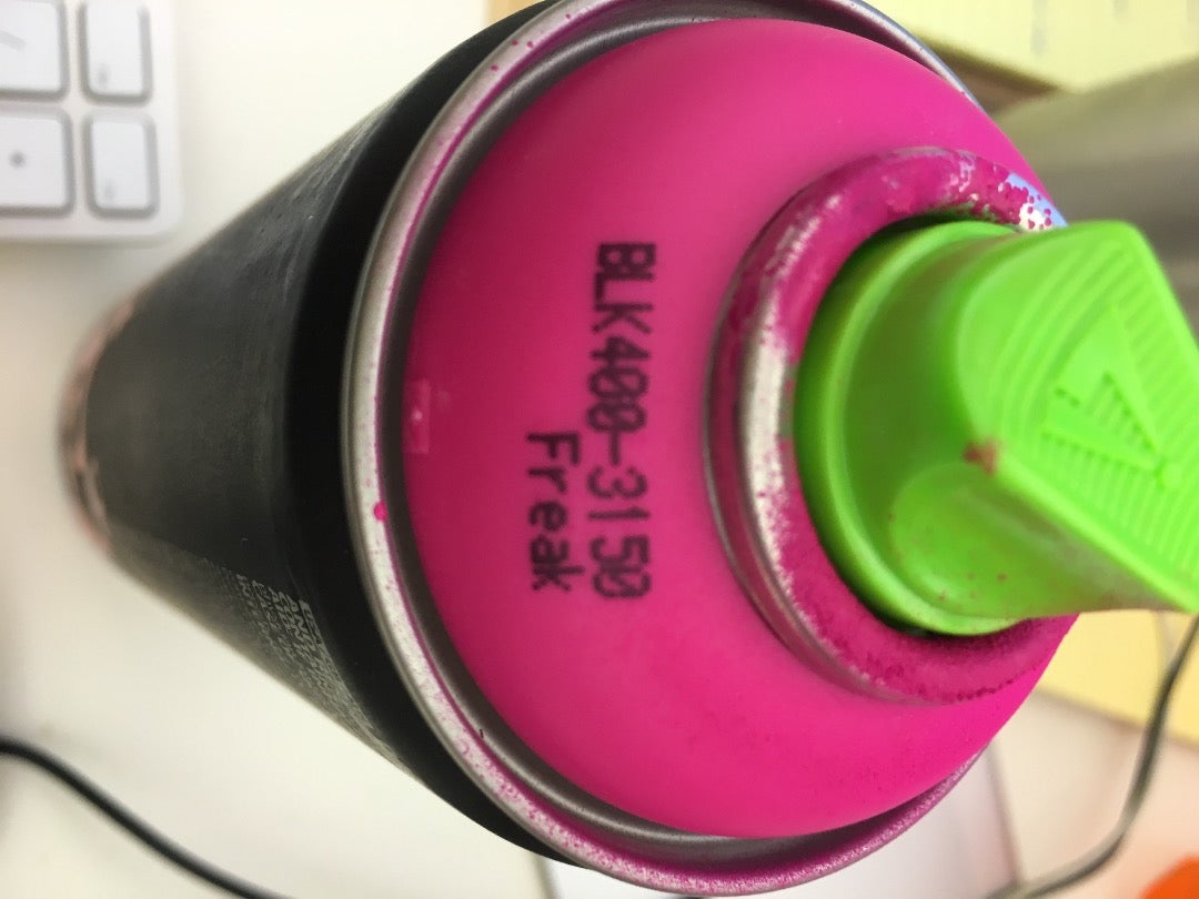 Spray the Acrylic