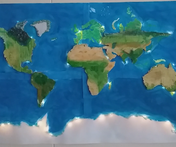 Introduction: Satellite View of World Map DIY