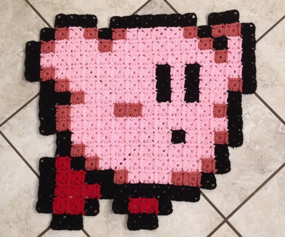 Fastest and Easiest Granny Square Pixels