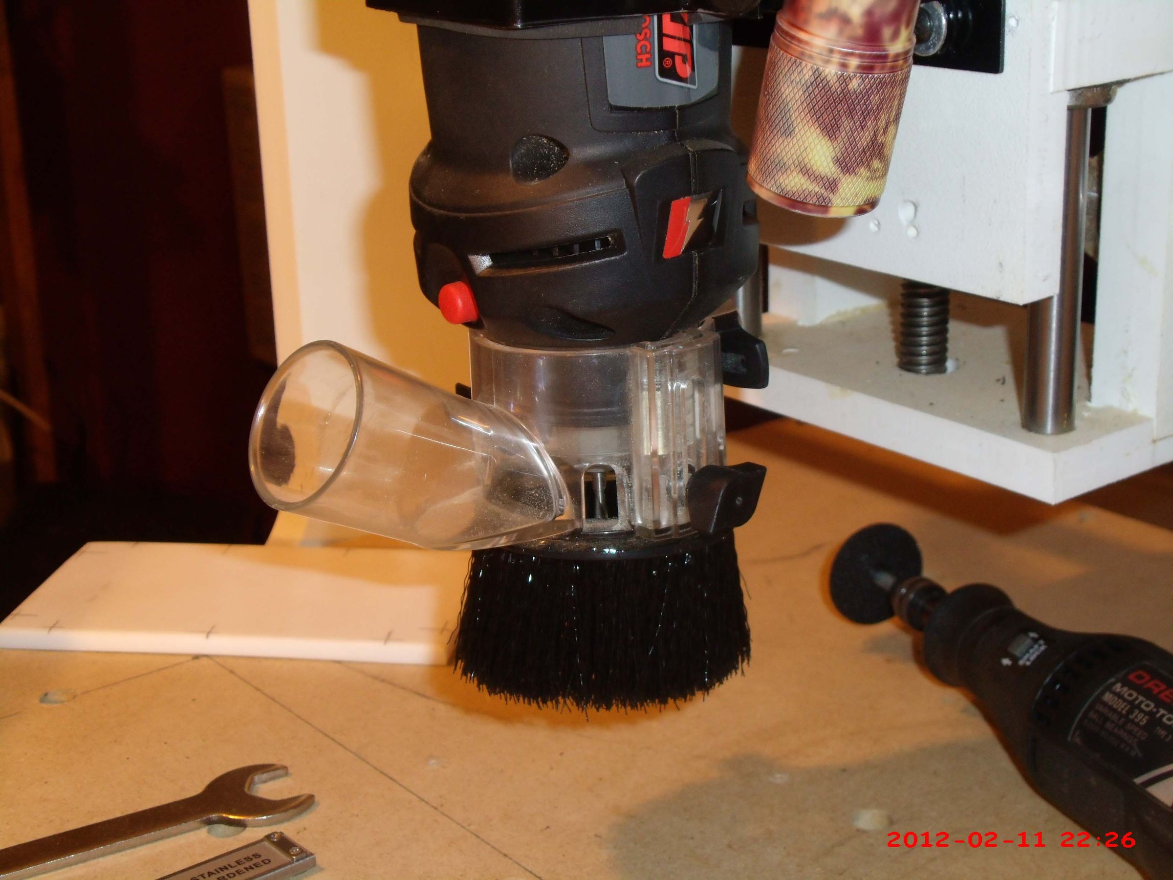 0% Dust Brush for CNC RotoZip : 8 Steps - Instructables