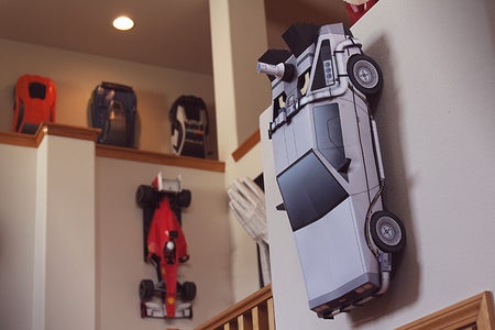 DeLorean BTTF Inspired Papercraft