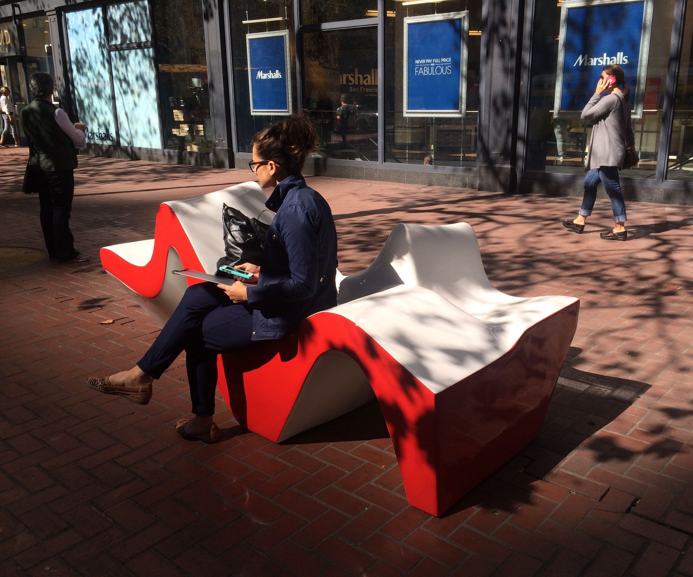 PULSE - social seating structure - Market Street Prototyping Festival 2016 